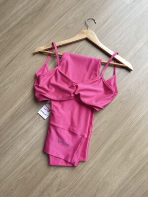 Conjunto de Legging Carla Rosa Bubbaloo Tam Único Compressão