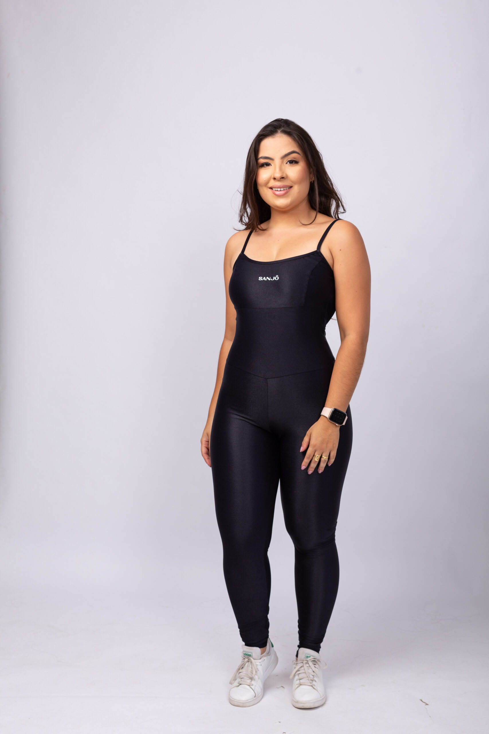 Macacão Isabela Preto Tamanho Único Compressão - Imagem 4