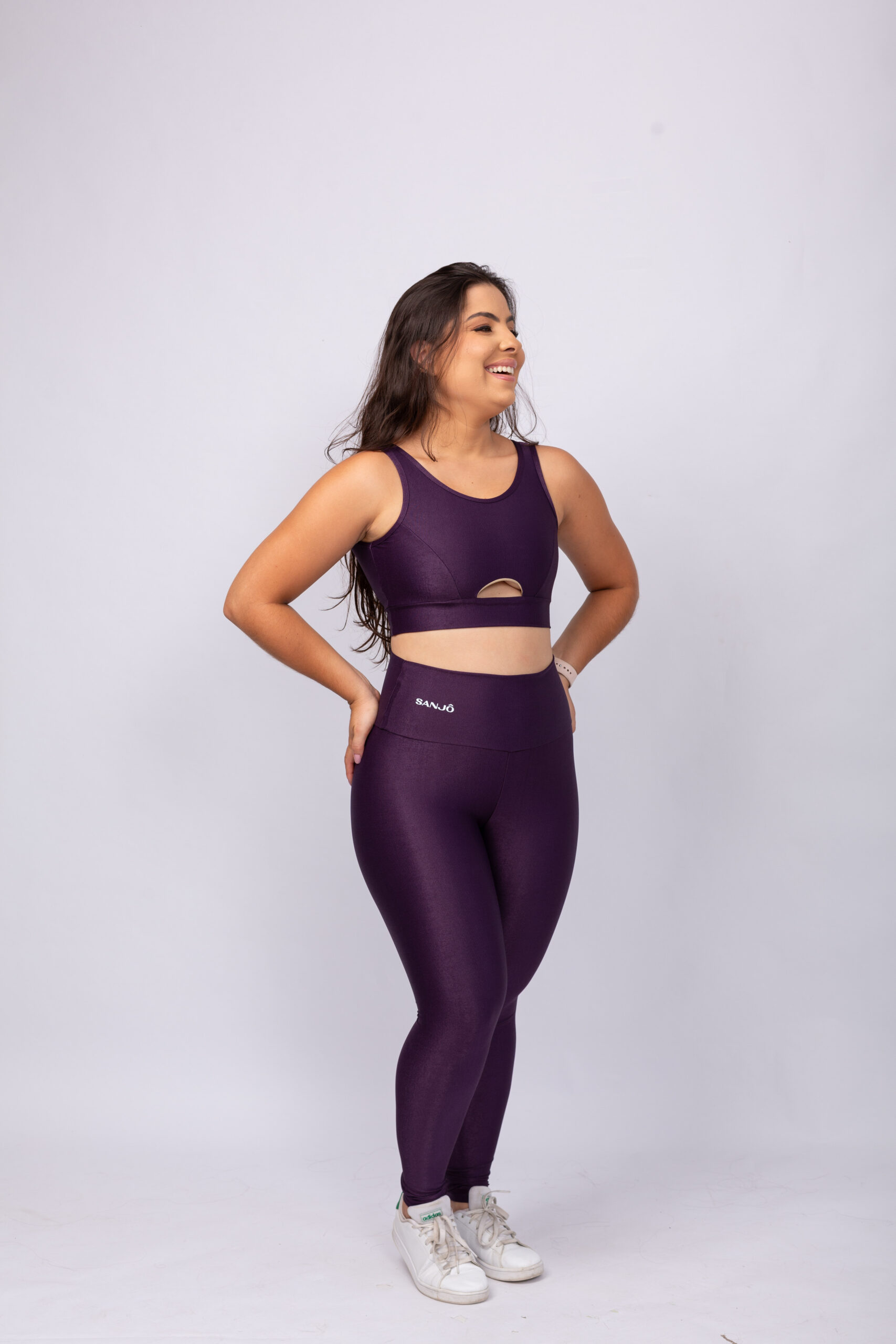Conjunto de Legging Márcia Açaí Tamanho Único Compressão - Imagem 5