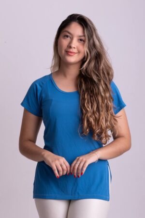 Blusa Tapa Bumbum Azul Dry Fit
