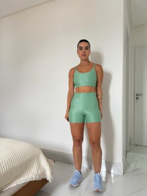 Conjunto de Short Trança Compressão
