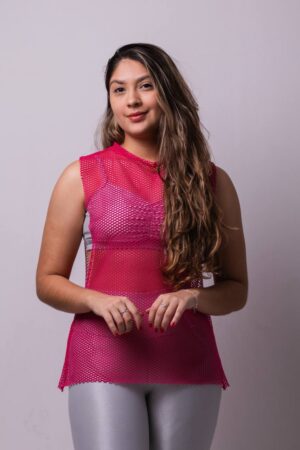 Regata Arrastão Pink Tamanho Único