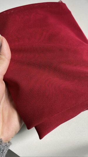 Regata Tule Vermelho Tamanho Único