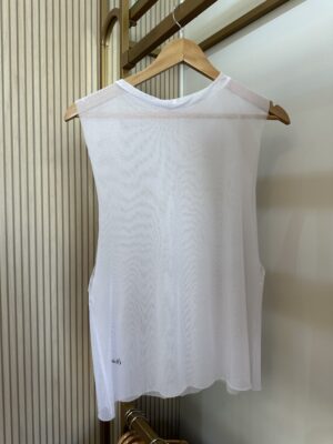 Regata Tule Branco Tamanho Único
