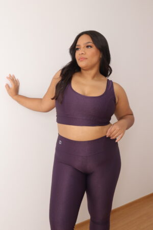 Conjunto de Legging Mariane G Açaí Compressão