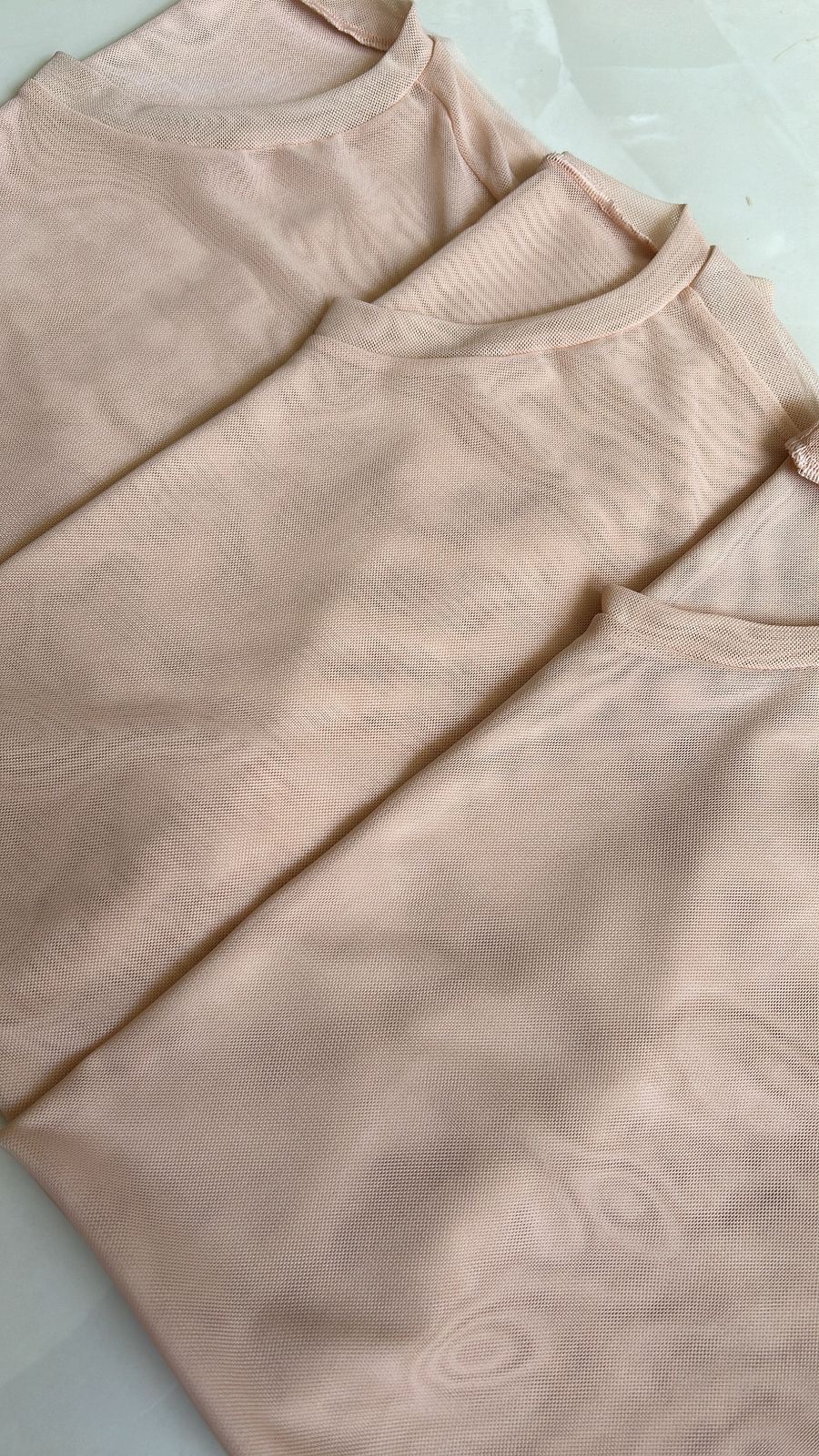 Blusa Tule Nude Tamanho Único - Imagem 2