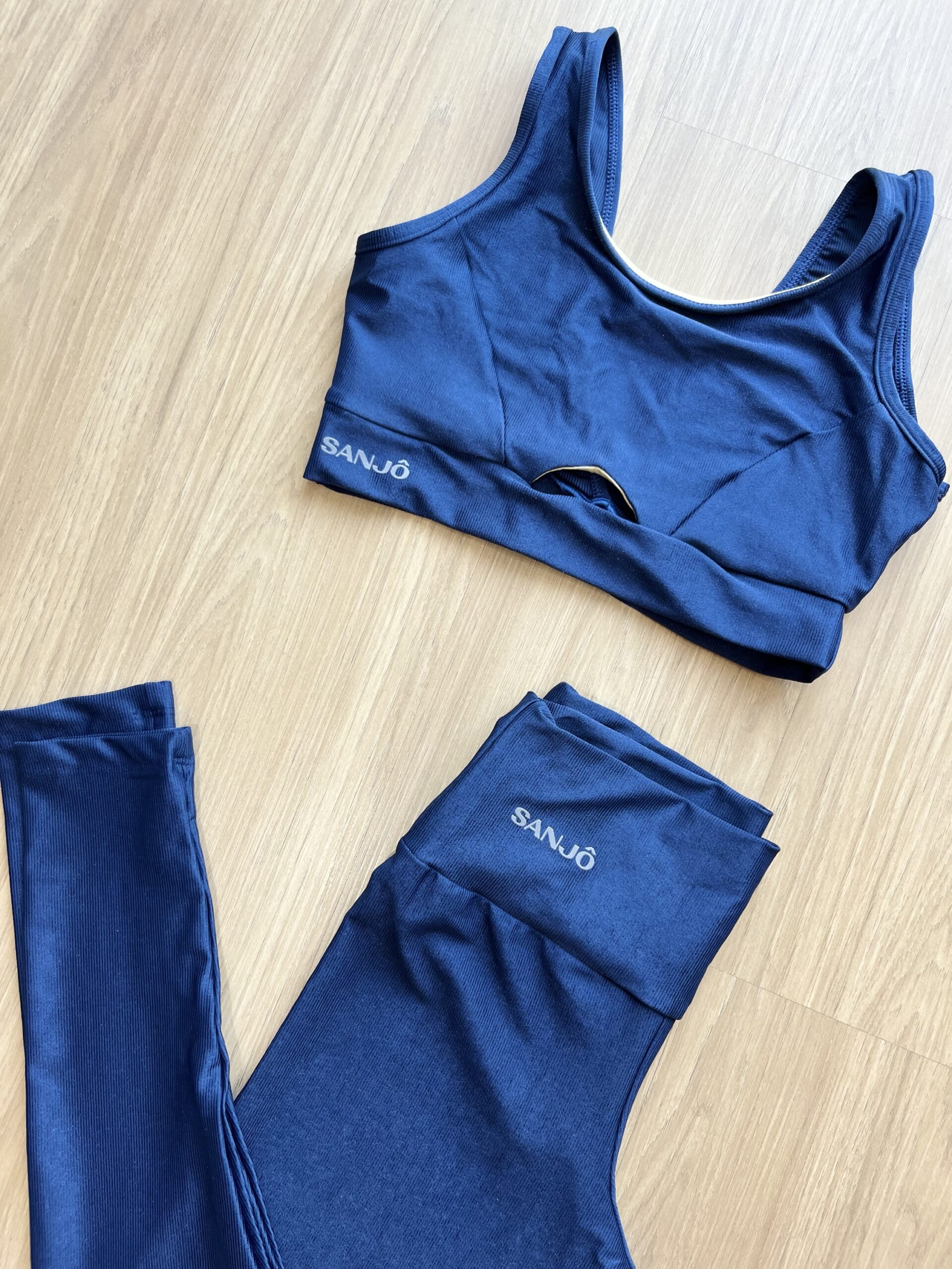 Conjunto de Legging Márcia Azul Marinho Compressão - Imagem 7