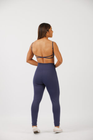 Legging Cós Invisível Azul Marinho