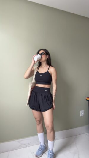 Short Duplo Pace Black