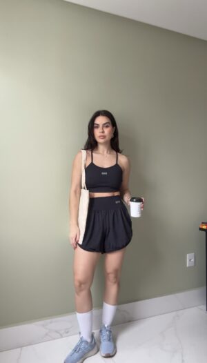Short Duplo Pace Black