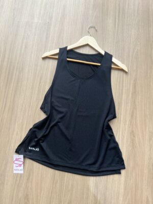 Regatão Preto Dry Fit