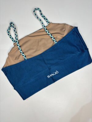 Top Trança G Azul