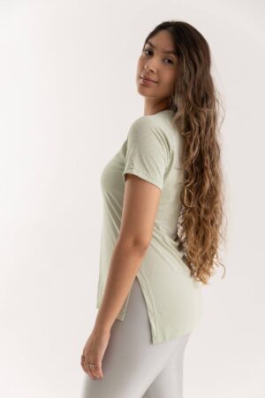 Blusa Tapa Bumbum Verde Menta Dry Fit