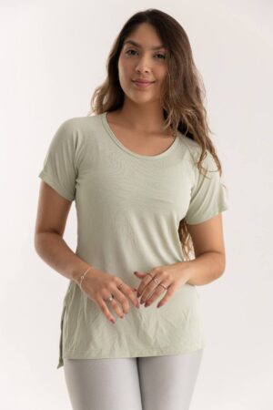 Blusa Tapa Bumbum Verde Menta Dry Fit