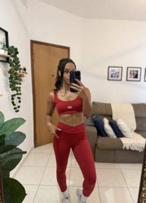 Conjunto de Legging Império Vermelho