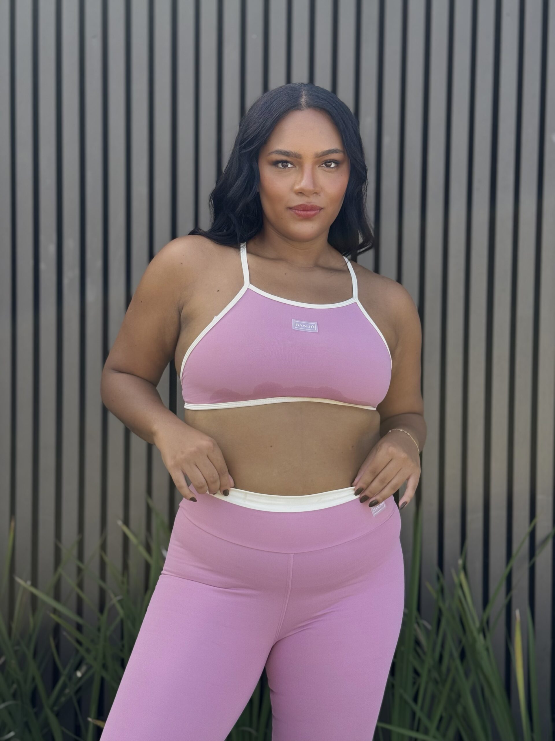 Conjunto X Bicolor Rosa BB - Imagem 2