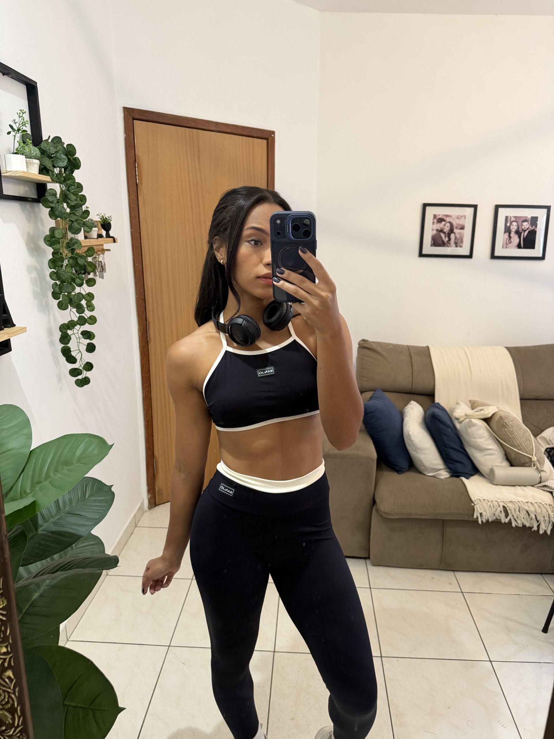 Conjunto X Bicolor Preto