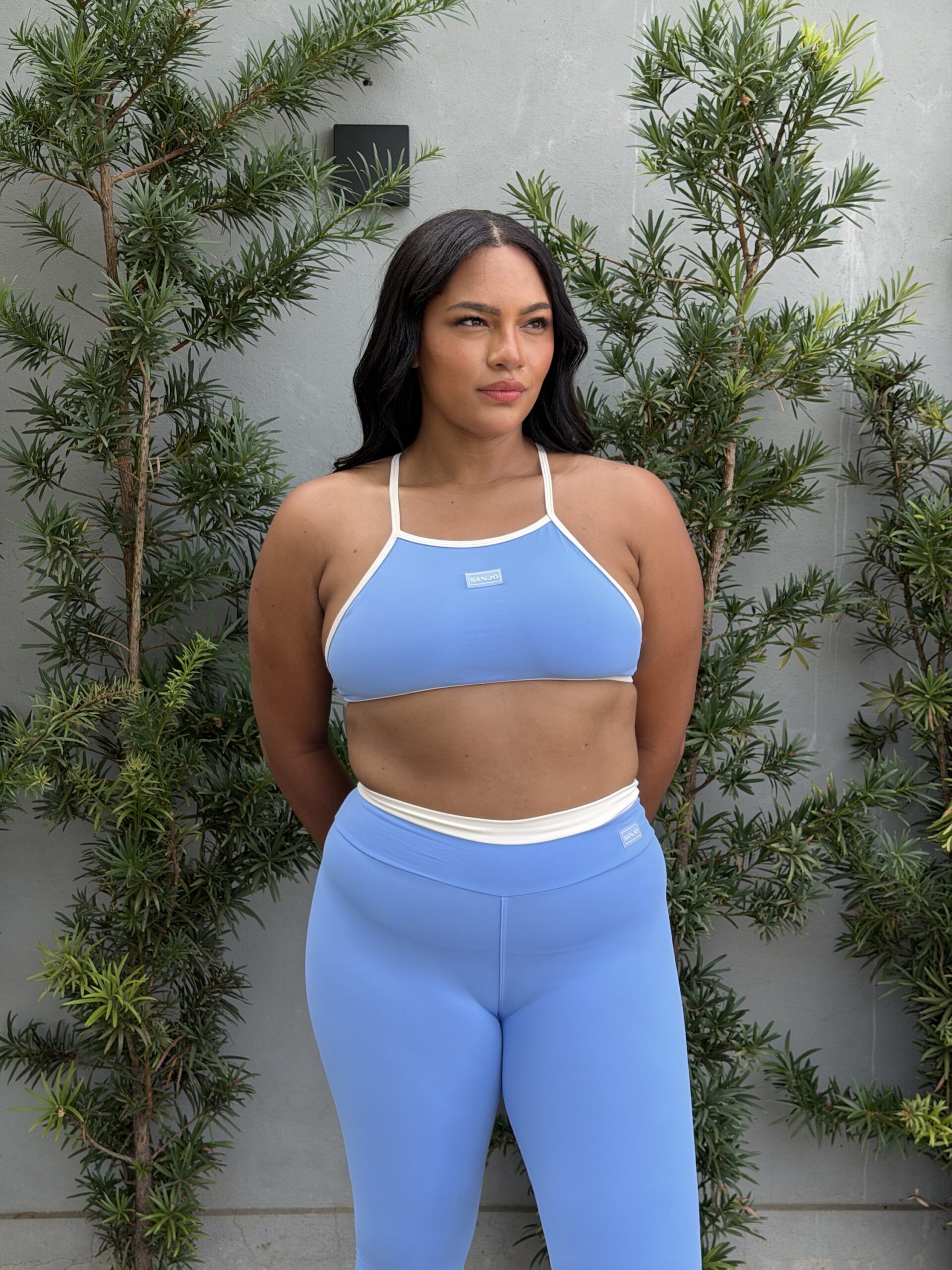 Conjunto X Bicolor Azul BB
