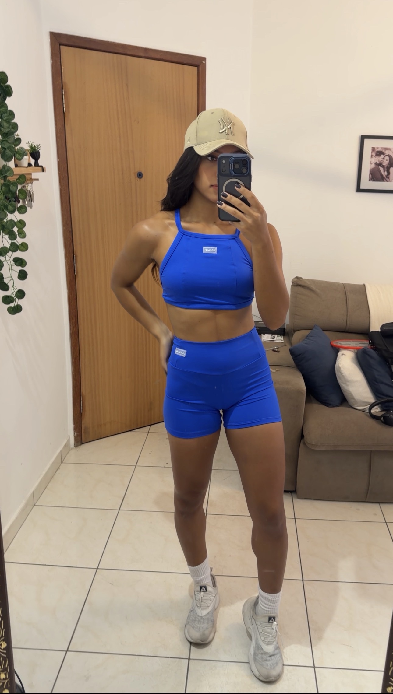 Conjunto de Short Liz Azul BIC