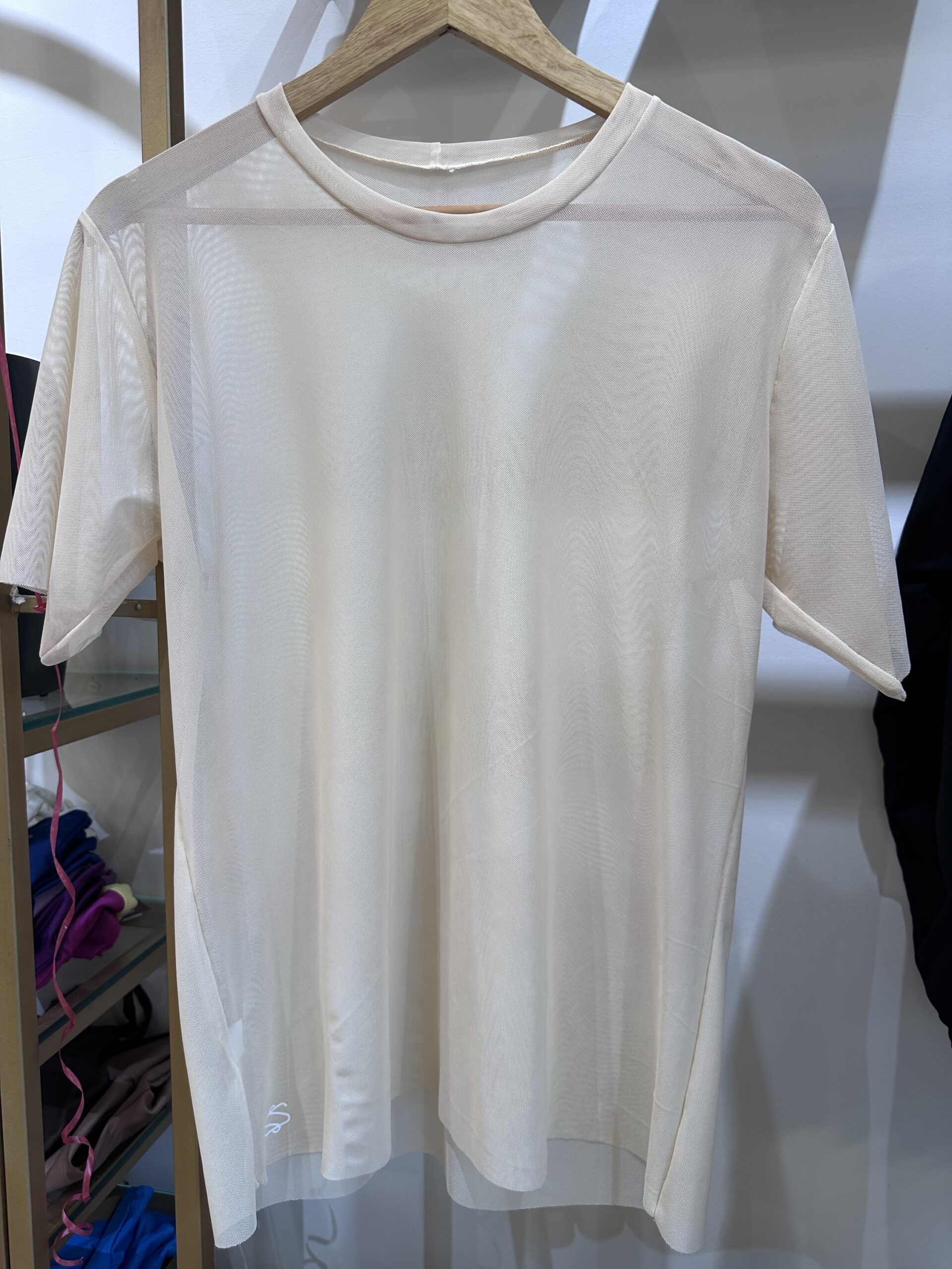 Blusa Tule Baunilha Tam Único