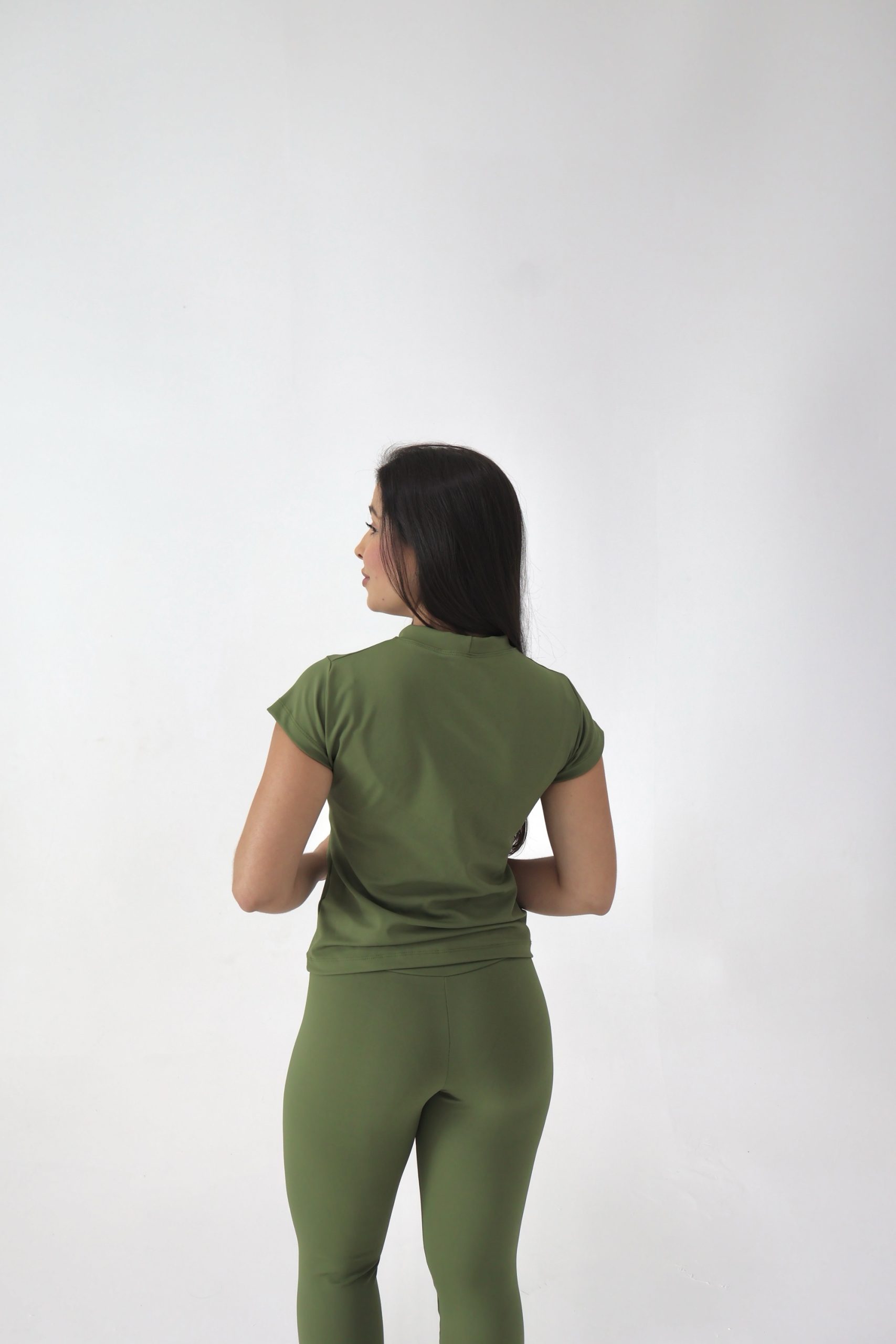 Legging Básica Verde Militar - Imagem 3